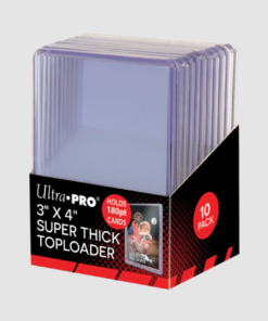 Ultra Pro 3x4 Thick 180pt Toploaders (10ct)