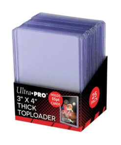 Ultra Pro 3x4 Thick 55pt Toploaders (25ct)