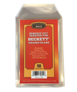 Cardboard Gold Perfect Fit Sleeves for BGS Slabs (50ct)