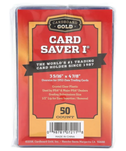 Cardboard Gold Card Saver 1 Semi-Rigid Holders (50ct)