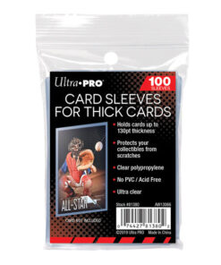 Ultra Pro Soft Card Sleeves For Thick Cards (100ct)