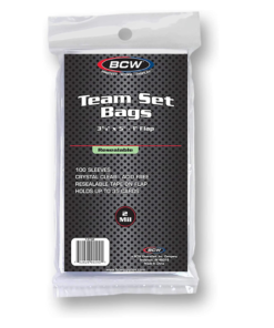 BCW Team Set Bags (100ct)