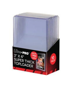 Ultra Pro 3x4 Thick 130pt Toploaders (10ct)